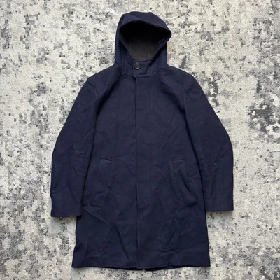 Canali Harry Rosen Wool Jersey Coat Men’s Size XL 54R Made In Italy - Image 1 of 4