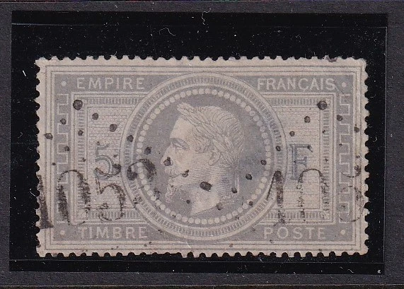 France, 1860, Napoleon III, 5 fr., used - Image 1 of 1