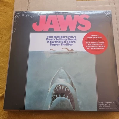 JAWS 50th Anniversary Shark Infested Water Filled LP - Universal Music ** NEW ** - Image 1 of 2