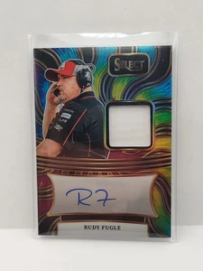 2025 Select Racing Rudy Fugle Autographed Memorabilia Tie-Dye Prizms /25 (Byron) - Picture 1 of 2
