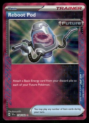 Reboot Pod 158/162 ACE SPEC Rare Holo NM Pokemon SV05: Temporal Forces - Image 1 of 2