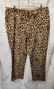 Chico's Damengröße 3 = US 16 braun Tiermotivhose - Bild 1 von 3