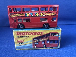 Matchbox  Superfast # 17 The Londoner  Balloons Labels - Picture 1 of 11
