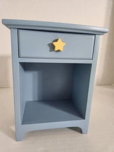 ☆ SELTEN ☆ 2000 American Girl Puppe Mond und Sterne BLAU Nachttisch ♡ KOSTENLOSER VERSAND☆ - Bild 1 von 7