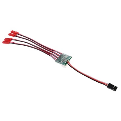 Drohne Nachtflug LED Bar Streifen Blinklichter Controller 4S Lipo Akku - Bild 1 von 4