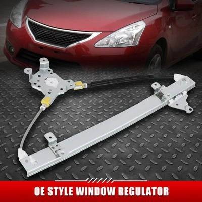 FOR 07-13 NISSAN TIIDA VERSA FRONT RIGHT SIDE POWER WINDOW REGULATOR W/O MOTOR - Image 1 of 4