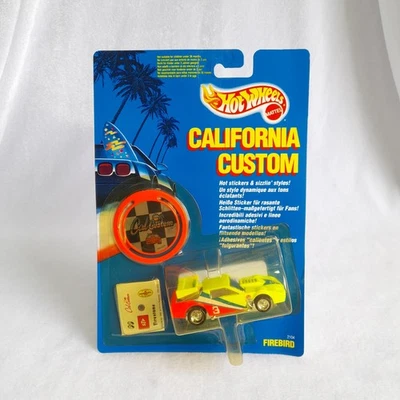 Hot Wheels California Custom Firebird 1990 Mattel Malaysia Vintage Die-Cast - Bild 1 von 4