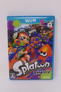 Splatoon no manual Nintendo Wii U Japan Region Lock - Picture 1 of 3