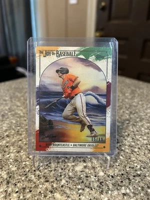 2023 Topps X Bob Ross The Joy of Baseball - Ryan Mountcastle Paint Splatter  /99 - Image 1 of 2