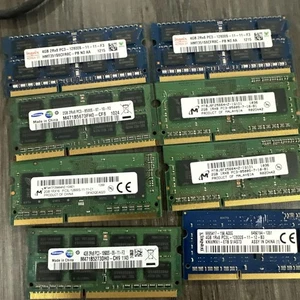 Lot of 8 Apple Samsung Hynis, Kingston - 4GB and 2GB Laptop PC3 Ram Sticks - Afbeelding 1 van 14