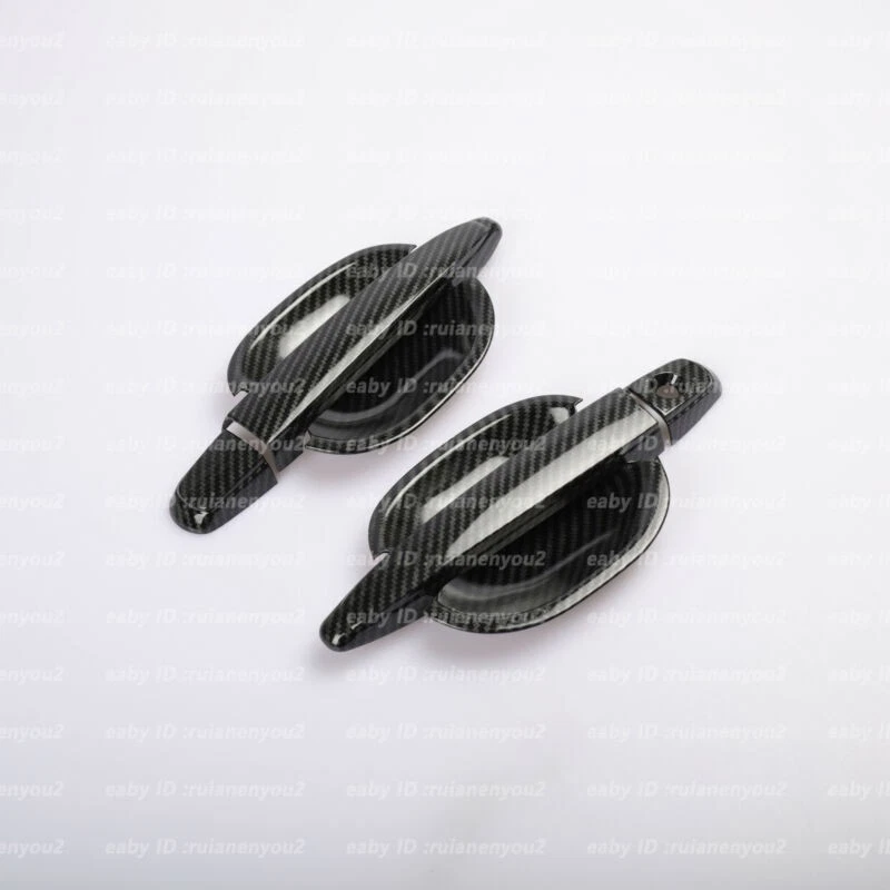 Cubiertas de manija de puerta de coche Toyota Camry 2007-2011 tapicería de cuenco ABS fibra de carbono Foto 1 de 4