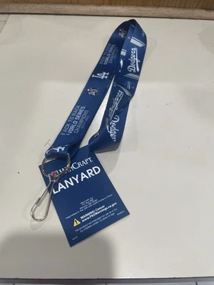 2025 World Series Champions  Los Angeles Dodgers 1" Lanyard - Image 1 of 3