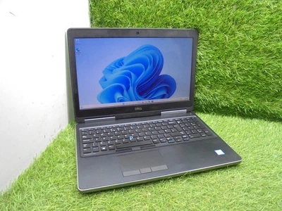 Dell Precision 7520 15.6" Intel i7-7920HQ 16GB 480GB FHD Quadro M1200 Graphics - Image 1 of 4