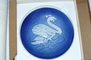 PLATO DE DÍA DE MADRES BING & GRONDAHL COPENHAGUE PORCELANA DINAMARK CISNE - Imagen 1 de 1