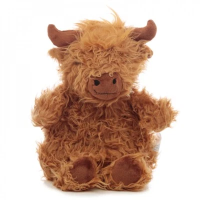 Snuggables Highland Cow Lavender Scent Heat Pack Microwaveable Toy - Image 1 of 4