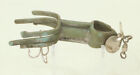 Vintage Fishing Lure Squid With Spinner Lure 3 Inch Green Silver No Markings