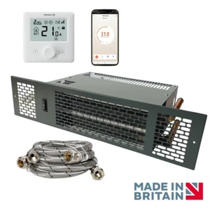 Thermix Smart Wifi Zócalo Calentador - Antracita / Negro / Rejilla Inoxidable 1.8kW - Imagen 1 de 14