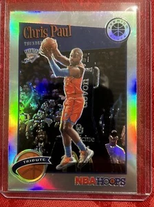 2019-20 Panini Hoops Premium Stock SP Silver Prizm Chris Paul #67 Thunder Suns - Picture 1 of 7