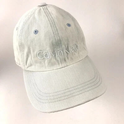 Gorra de jean Calvin Klein lavado claro Foto 1 de 4