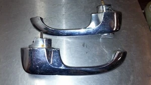OUTSIDE DOOR HANDLES 68-69 Buick GS Olds CHEVELLE EL CAMINO OE used pair - Picture 1 of 2