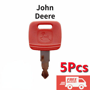 5 Ignition Keys For John Deere Tractor Combine Loader Sprayer RE183935 RE71557