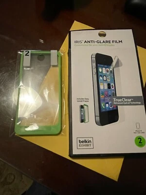 BELKIN-ANTI-GLARE FILM Screen Protector IRIS FOR IPHONE 5 Open Box Only 1! - Image 1 of 4
