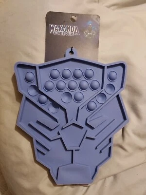 Marvel Trivet Silicone Black Panther Wakanda Forever Sensory Toy Pop It NEW - Image 1 of 2