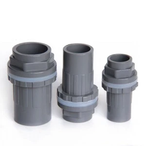 1PC Aquarium Drainage Connector PVC Pipe Drain Joint Water Tube Fittings - Picture 1 of 9