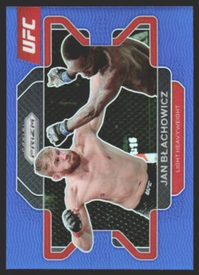 2022 Panini Prizm UFC Horizontal Blue /199 Jan Blachowicz #43 JW1 - Image 1 of 2