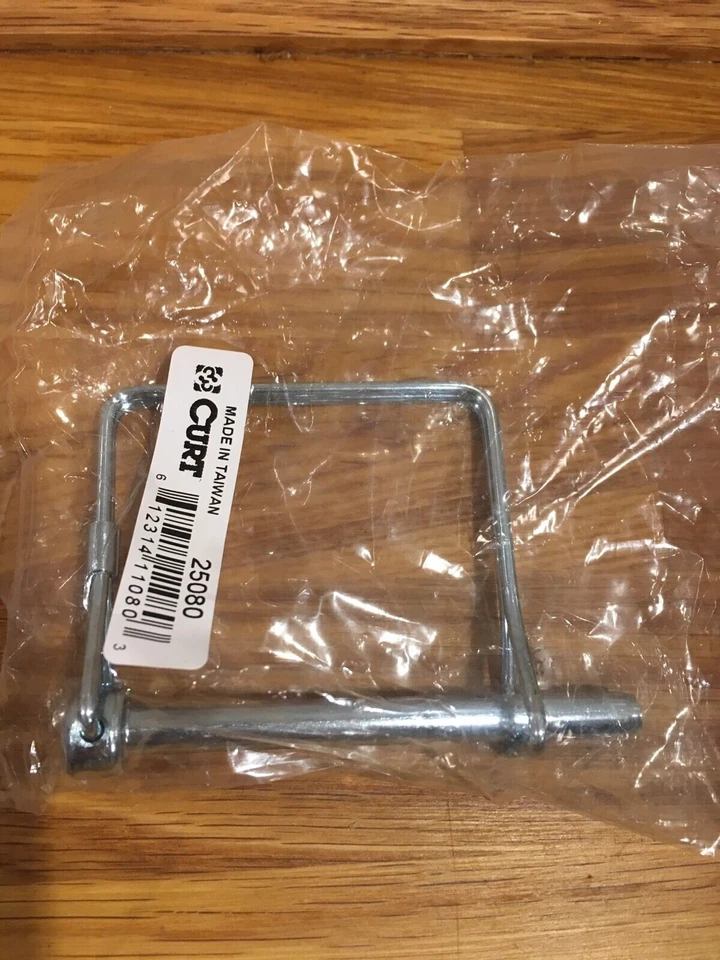 CURT 25080 Safety Pin for Coupler Latches Jack Legs Pintle Hooks Towing Setup