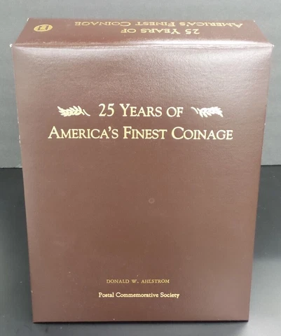 25 Years of America's Finest Coinage Postal Commemorative Society Vol. I - Z322 Cover