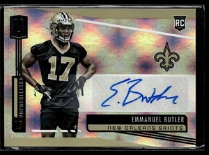 2019 UNPARALLELED ROOKIE AUTO EMMANUEL BUTLER SAINTS - Picture 1 of 1