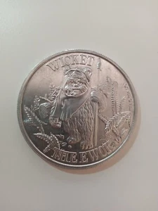 STAR WARS Wicket the Ewok POTF Coin Kenner 1984 Vintage - Picture 1 of 17