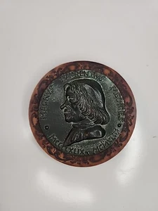 1449-1949 Lorenzo de Medici Italy Bronze Medal by Cipiriani - Modern SR PHOTOS! - Picture 1 of 11