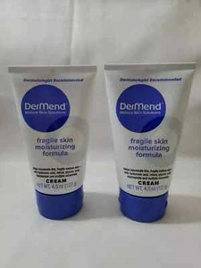 Dermend Fragile Skin Moisturizing Formula Cream 4 ounces 1 ct Pack of 2 - Picture 1 of 1