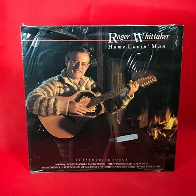 ROGER WHITTAKER Home Lovin' Man 1989 UK vinyl LP The Wind Beneath My Wings - Image 1 of 4