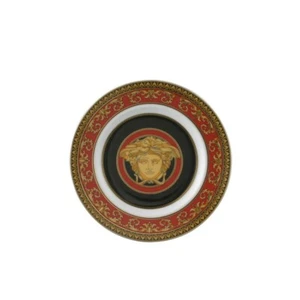 VERSACE BY ROSENTHAL,GERMANY  "MEDUSA  RED" BREAD & BUTTER PLATE, 7 INCH - Picture 1 of 1