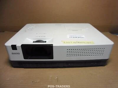 SANYO PLC-XR201 Projector Beamer 3LCD XGA 2200 LUMENS -2002 HOURS - MAKES NOISE - Bild 1 von 3