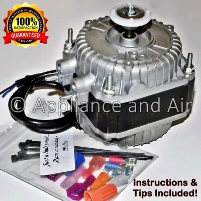 Scotsman A38464-001 NEW OEM Condenser Fan Motor + Hardware - SHIPS TODAY!