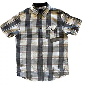 Ocean Current Men’s Medium Cotton Short Sleeve Button Shirt - Picture 1 of 3