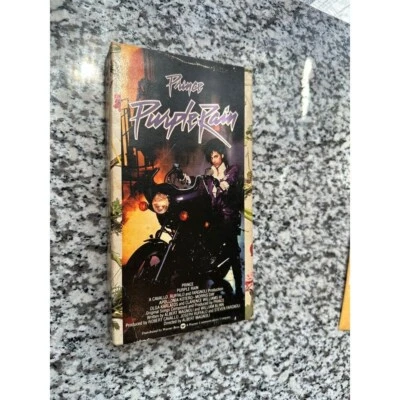 Purple Rain VHS Prince Warner 1st Edition 1984 Pop Rock Music pre owned VINTAGE Foto 1 de 3