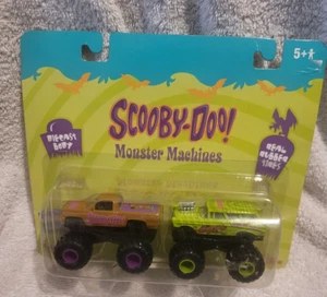 2002 Scooby Doo Monster Machines / Trucks Blockbuster Exclusive Set of 2 - Picture 1 of 2