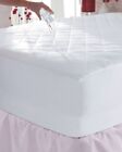 Quilted mattress protector Extra Deep 30cm Waterproof polycotton Anti Allergenic