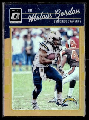 2016 Donruss Optic - Melvin Gordon #84 Orange Prizm /199 - Image 1 of 2