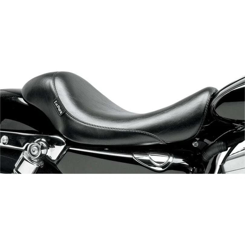 Asiento individual liso Le Pera Silhouette 4 Harley 07-09 XL con tanque de 4,5 galones Foto 1 de 1