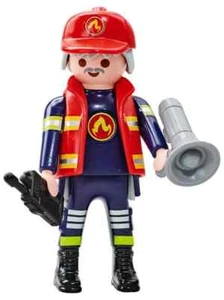 Playmobil Plus 6585 Firefighter Chef B Figure Building Games Christmas - Picture 1 of 24