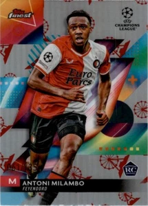 Antoni Milambo 2023-24 Topps Finest Refractor RC Parallel 003/135 #18 - Bild 1 von 2
