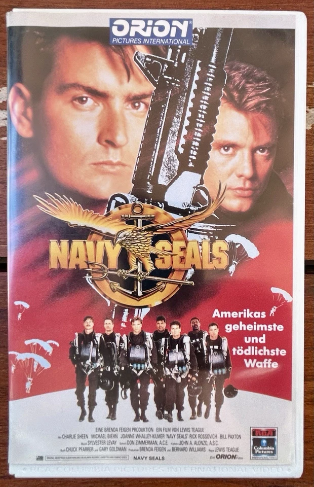 VHS Navy Seals - RCA Columbia - Action Kult - Charlie Sheen - Bild 1 von 4