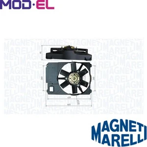 FAN RADIATOR 069422800010 FOR FIAT DUCATO/Van/Bus/Platform/Chassis CITROËN - Picture 1 of 6