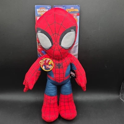 Marvel Spider-Man Talking Plush  9 Phrases Sounds Toy - Image 1 of 4